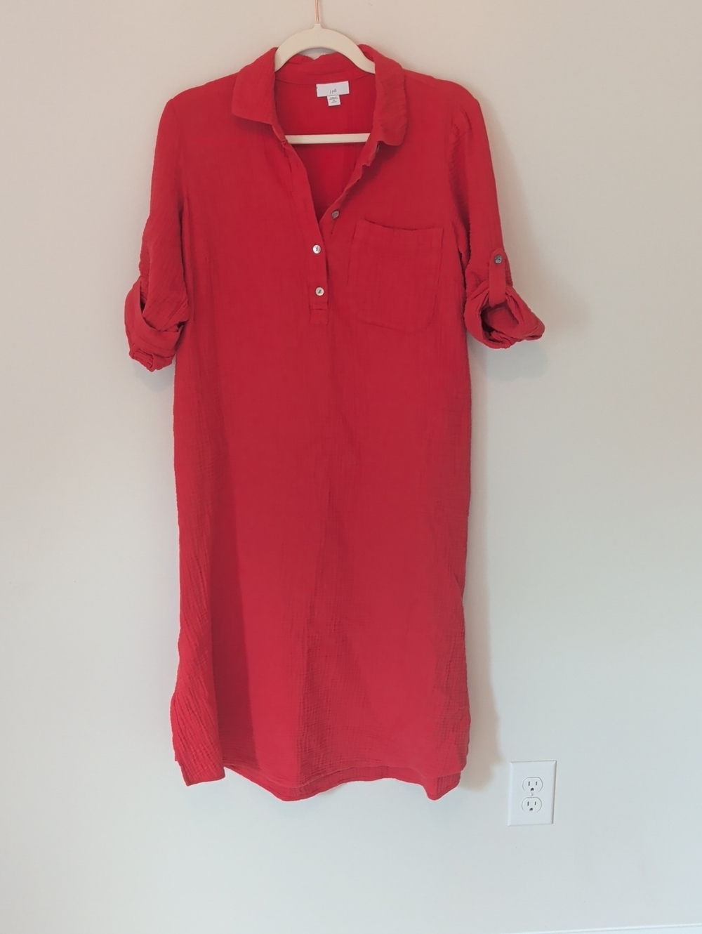 J. Jill Button-Shirt Dress- Size XS Petite